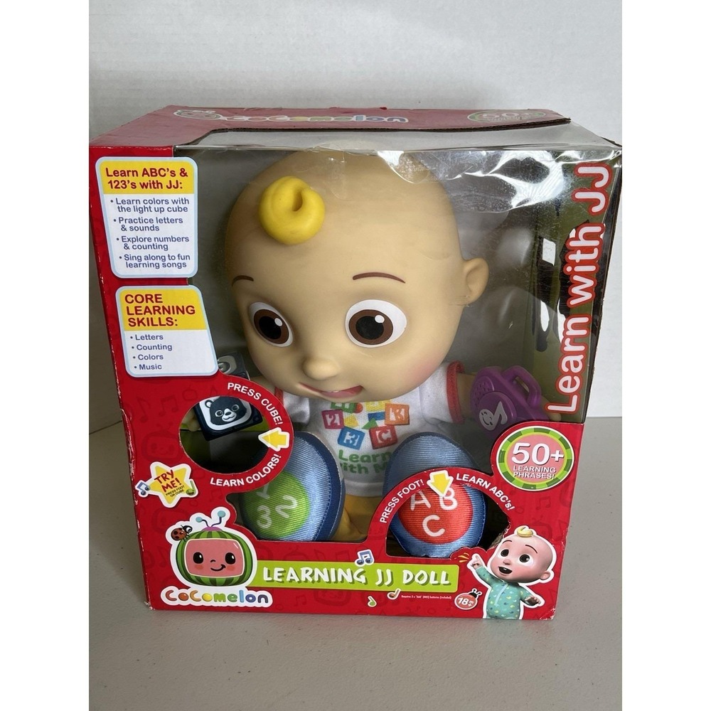 Cocomelon Discover 'n Play JJ Plush BNWT